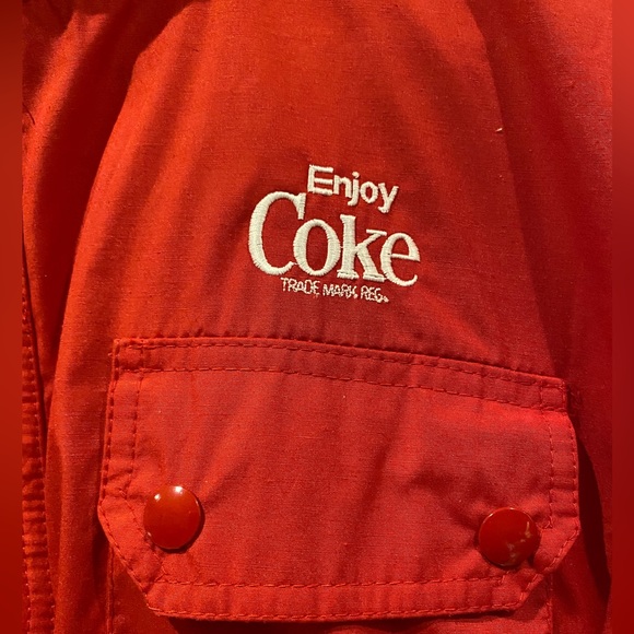 Vintage Coke Light Bomber Jacket - Picture 2 of 5